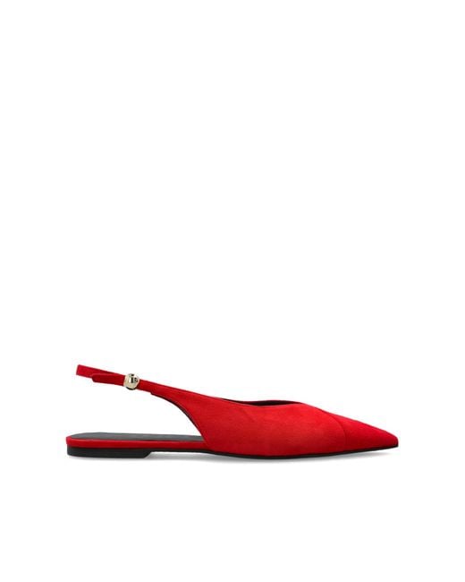 Furla Red Shoes "Sfera"