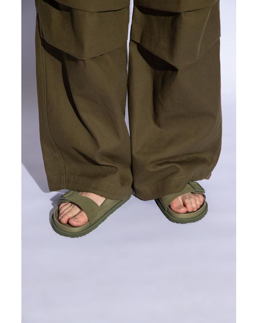 Birkenstock 1774 Green ‘Arizona Avantgarde’ Slippers By for men