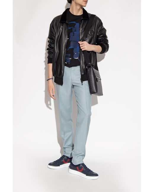 Mens Notion I Salvatore Ferragamo Leather Sneakers Ferragamo  main image 2