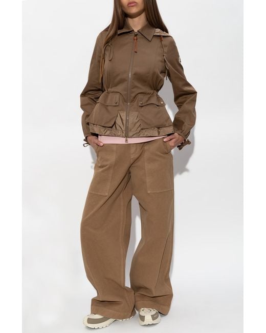 Moncler Brown Jacket 'Adenium'