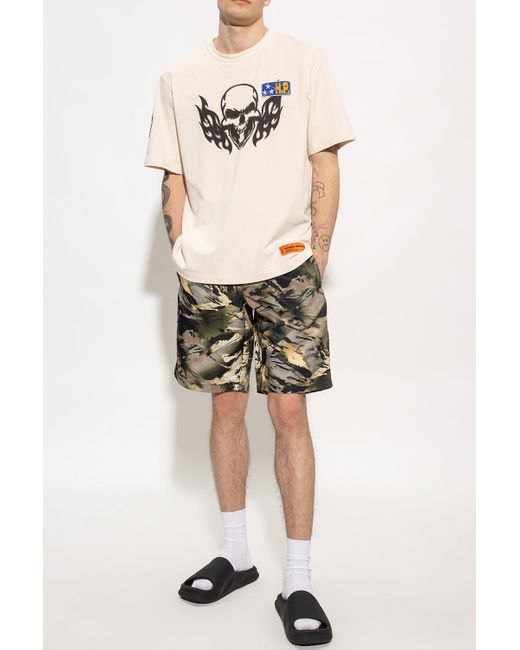 Heron Preston Cotton Printed T-shirt in 