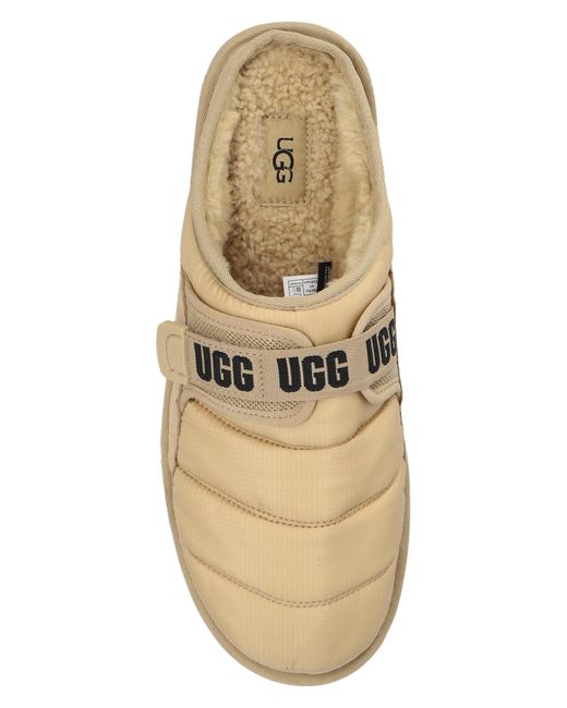 UGG dune Quilted Slides in Natural for Men Lyst Canada