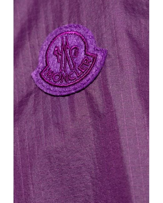 Moncler Purple Jacket Lamo for men