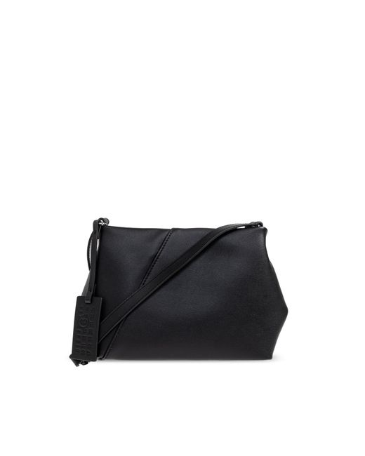 MM6 by Maison Margiela Black Shoulder Bag 'Japanese'