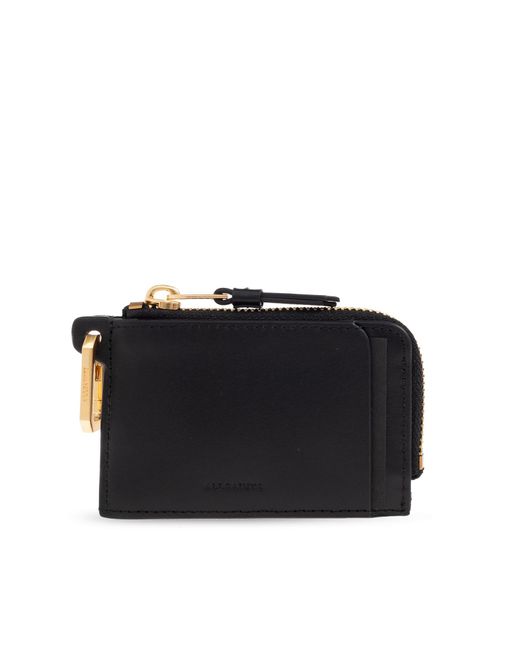 AllSaints Black Card Holder