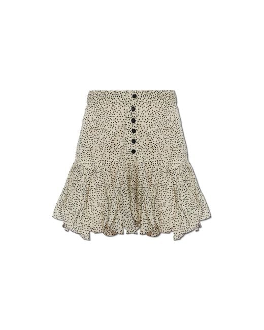Isabel Marant Natural Skirt 'Daneen'