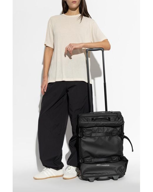EA7 Black Suitcase With Logo