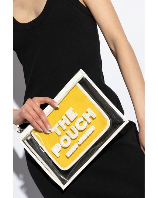 Marc Jacobs Yellow Clutch 'the Pouch',