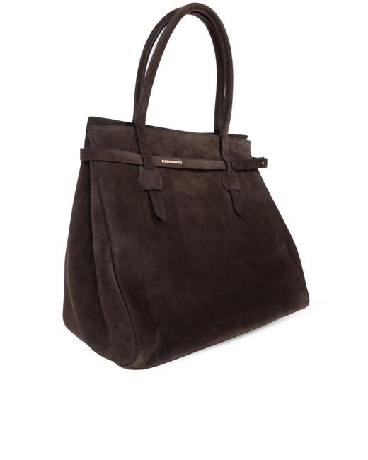 DSquared² Black Shopper-Type Bag for men