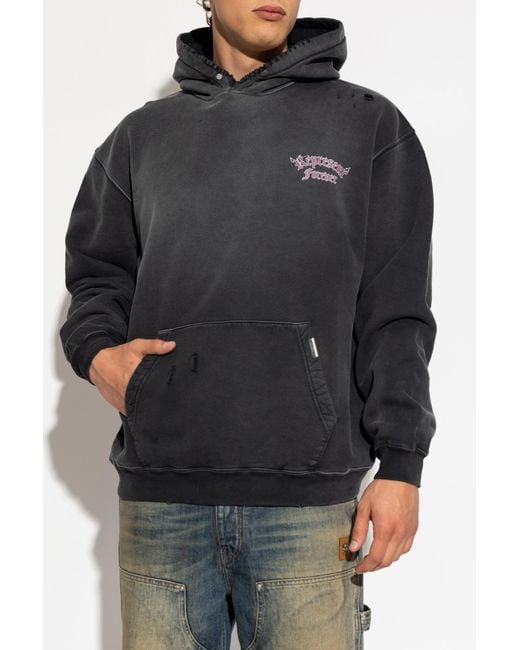 Represent Black Hoodie for men
