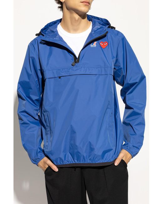 COMME DES GARÇONS PLAY Blue Jacket