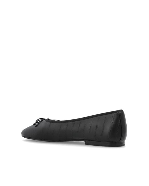 Alexander Wang Black Ballet Flats "Mimi"