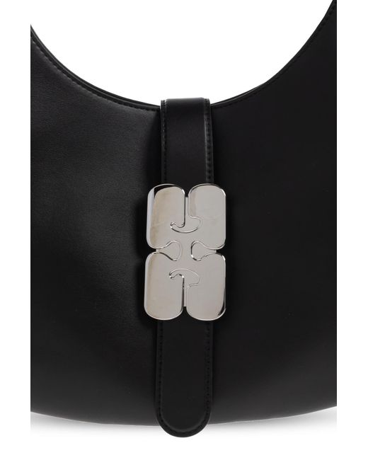 Ganni Black Shoulder Bag