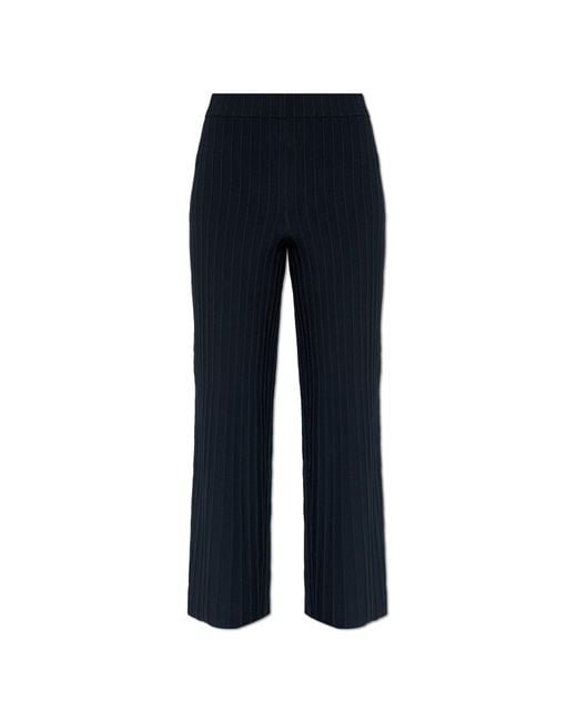 Cult Gaia Blue Striped Trousers 'Deba'