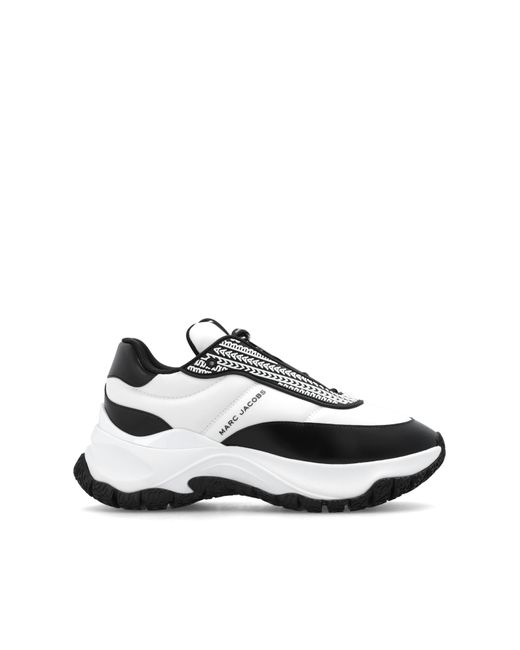 Marc Jacobs White 'the Lazy Runner' Sneakers,