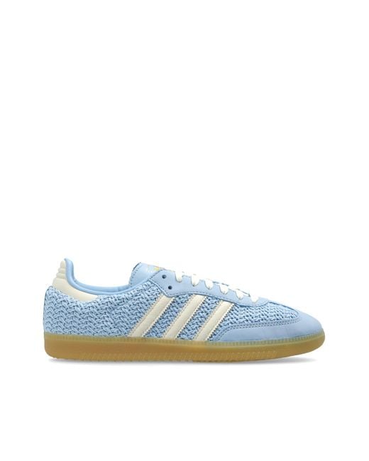 Adidas Originals Blue 'Samba Og' Sports Shoes