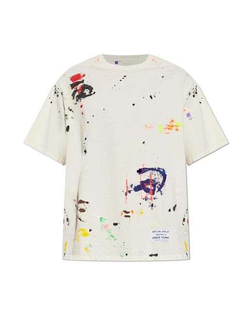 GALLERY DEPT. White T-Shirt With Patch for men