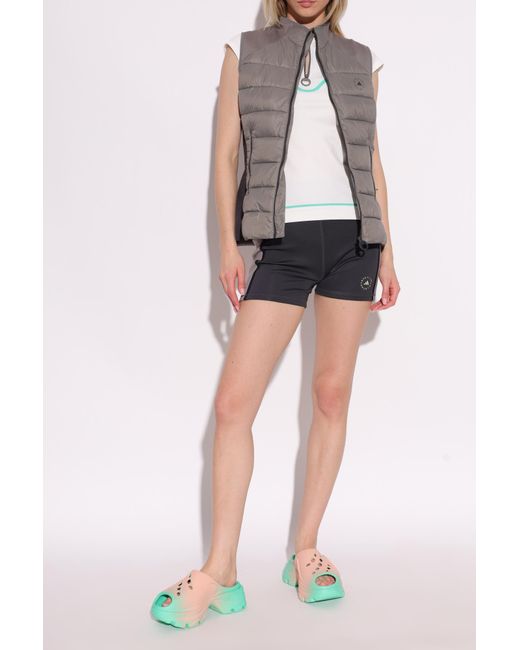 Adidas By Stella McCartney Green Platform Flip-Flops