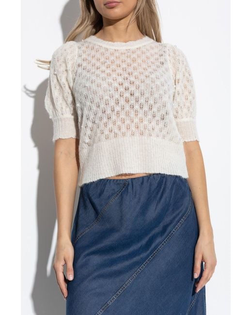 Munthe Blue Top "Popta"