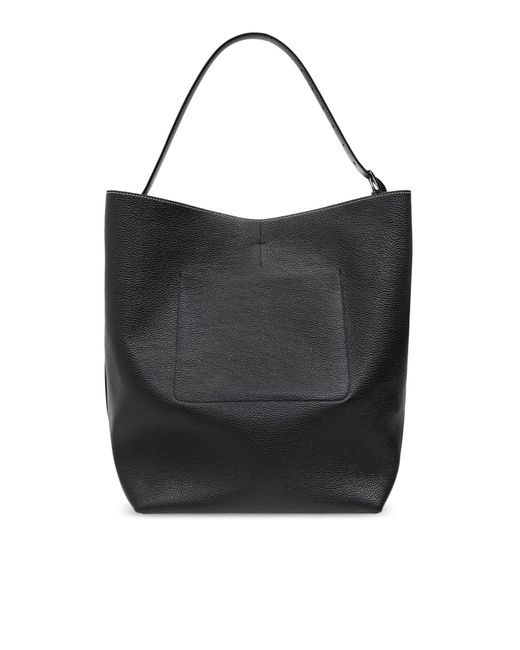 Totême  Blue 'Belted' Shopper Bag