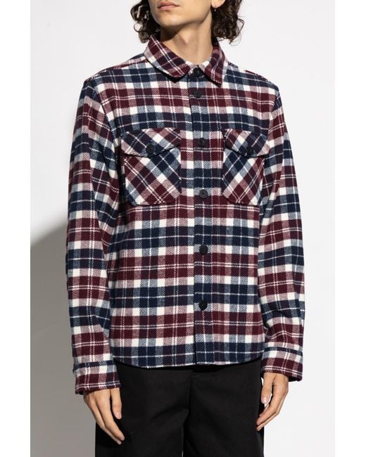 Woolrich Multicolor Plaid Patterned Shirt for men