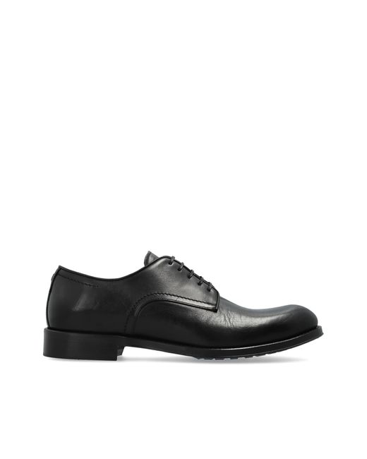 Paul Smith Black Leather Shoes for men