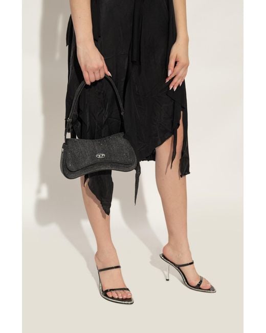DIESEL Black Shoulder Bag "Play Clutch"