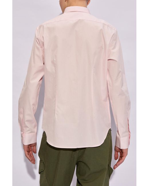 PS by Paul Smith Pink Tailored Shirt, for men