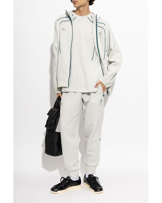 Adidas Originals White Adidas X Liverpool Fc for men