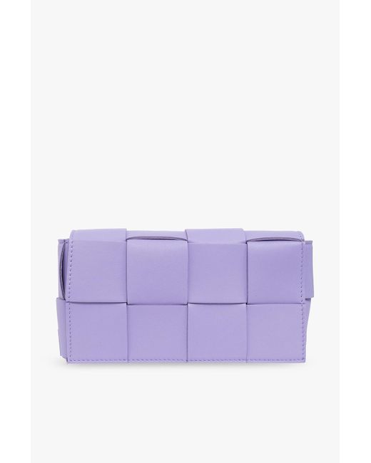 Bottega Veneta Purple 'cassette Mini' Belt Bag