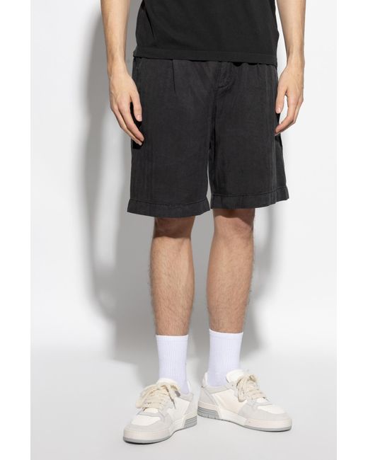 Eleventy Gray Shorts for men