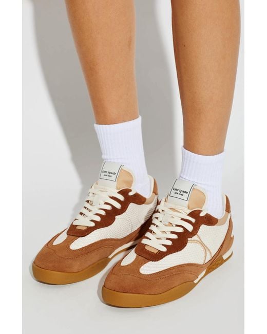 Kate Spade Brown 'Ks Drft' Sports Shoes