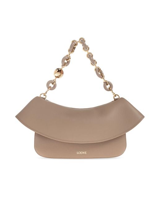 Loewe Natural Shoulder Bag "Ola Medium"