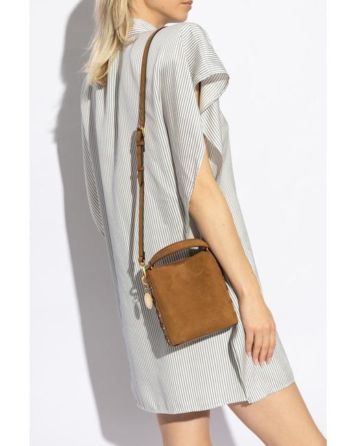 Stella McCartney Brown 'Bucket' Shoulder Bag