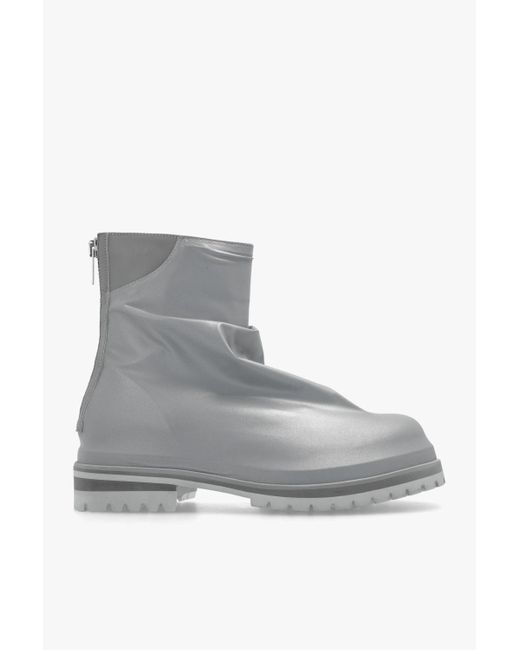424 Reflective Ankle Boots in Grey for Men | Lyst Canada