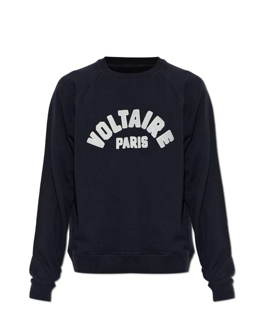 Zadig & Voltaire Blue 'Sunco' Sweatshirt for men