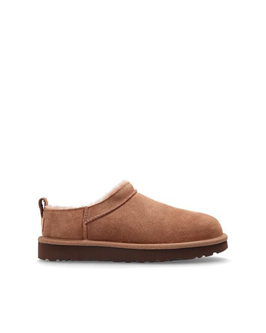 Ugg Brown "W Classic Micro" Shoes