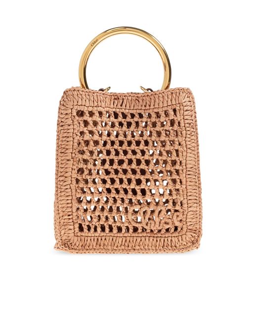 Chloé Orange Handbag "Summer Banana Mini"