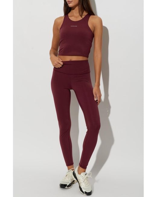 Anine Bing Red 'Elina' Training Top