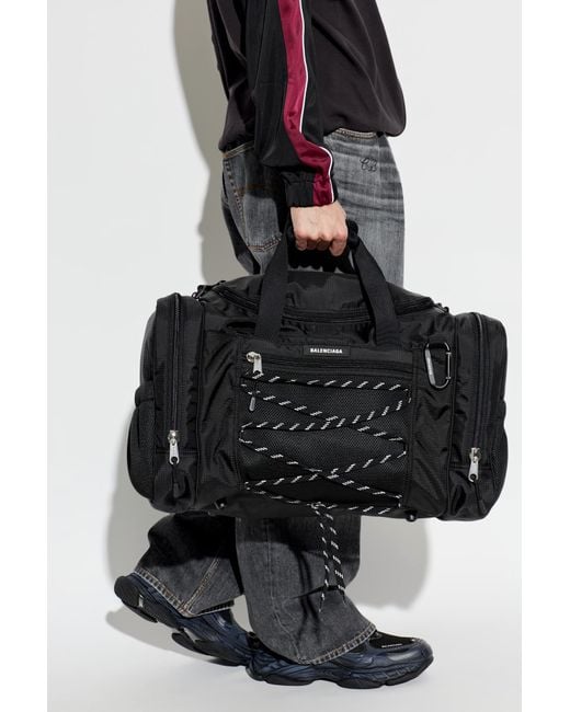 Balenciaga Black 'Hike Gym' Bag for men