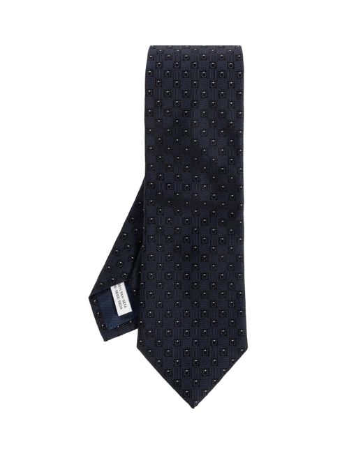 Ferragamo Blue Silk Tie for men