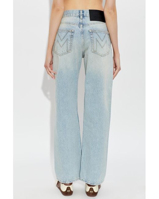 Marc Jacobs Blue Vintage-Effect Jeans
