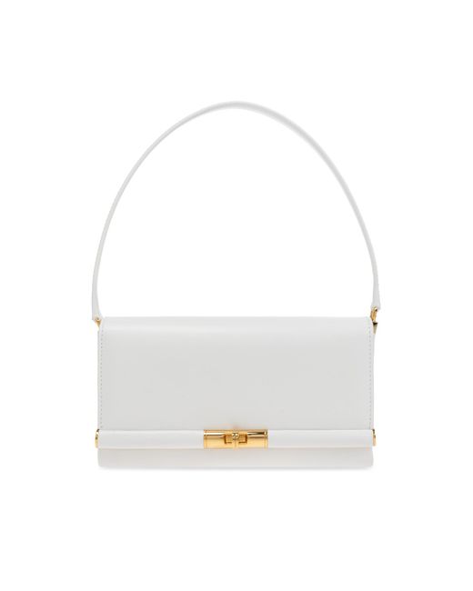 Dolce & Gabbana White Shoulder Bag Marlene