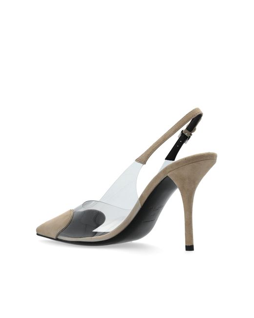 Alaïa Natural Heeled Shoes 'Le Coeur'