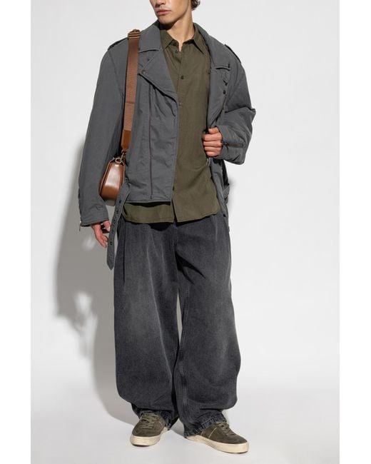 DIESEL Green Shirt 'S-Simply-Pgbs' for men