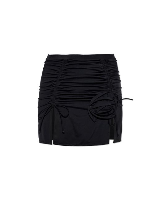 Moschino Black Short Beach Skirt