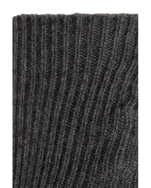 Lisa Yang Black Cashmere Socks 'Zera'