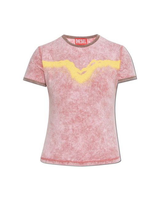 DIESEL Multicolor T-Shirt T-Uncutie-Long-Q3