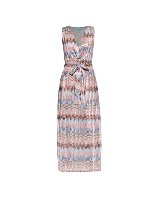 Melissa Odabash Multicolor Patterned Dress