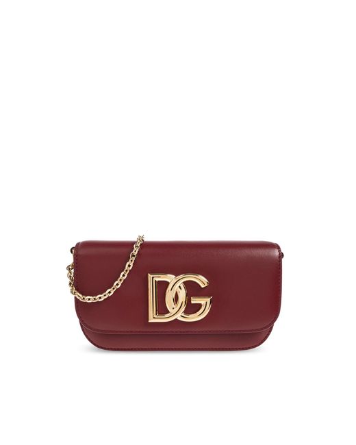 Dolce & Gabbana Black Shoulder Bag '3.5'